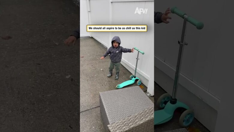 We should all aspire to be as chill as this kid