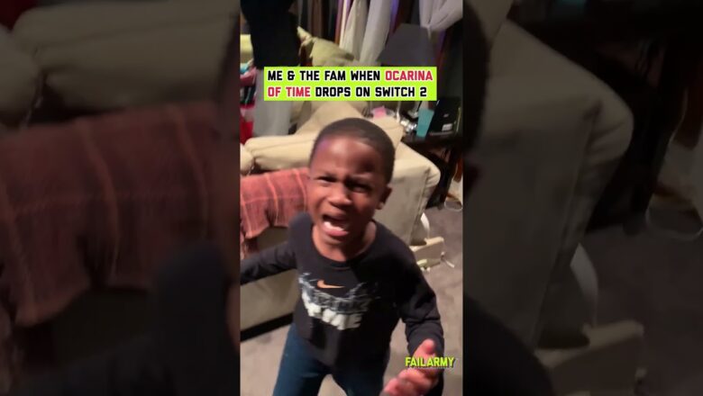 When the #ocarinaoftime remake drops on #Switch 2 #nintendo #reaction #shorts #crashout