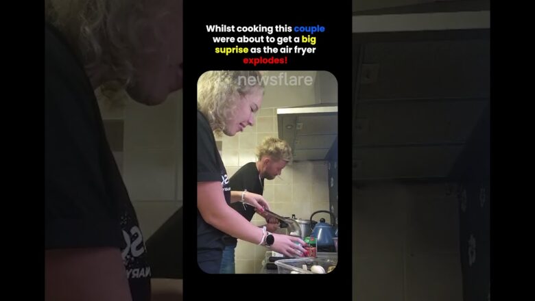 Air Fryer Exploded Over Cooking Couple