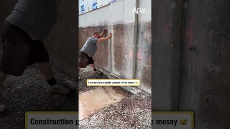 Construction projects can get a little messy ๐