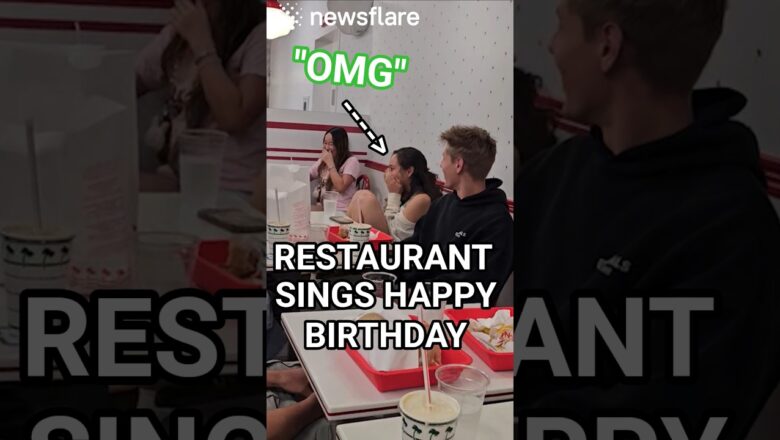 Entire Restaurant Sings For 3 Seperate Birthdays