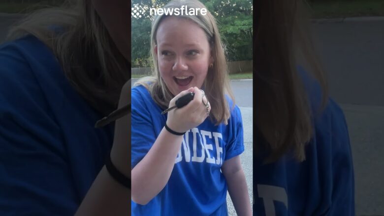 Grandma Gifts Her Grand Daughter a Car