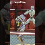 Humanoid Robots Fight In Boxing Match