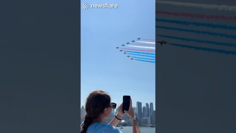 Independence Day Flyover in New York
