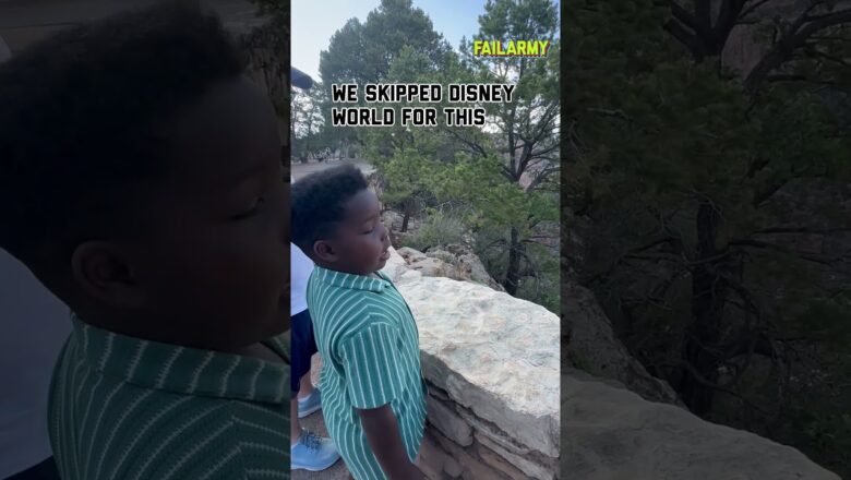 Open the schools 🤦🏼♀️ #grandcanyon #travel #vacation #kidssaythedarndestthings #fail