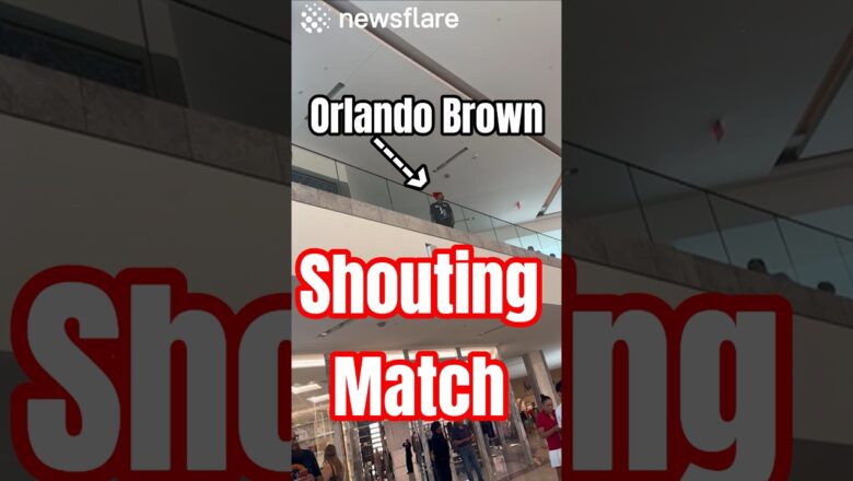 Orlando Brown Caught Cussing Out In Shopping Mall