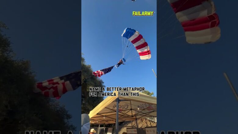 That’s one way to crash a party ๐บ๐ธ #AmericanStateFair #America250 #America #fail #failarmy