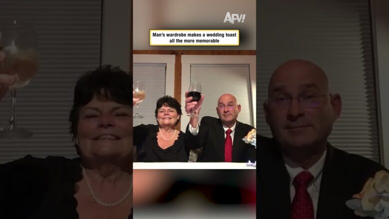 This Wedding Toast Took an Unexpected Turn #viral #wedding #shorts