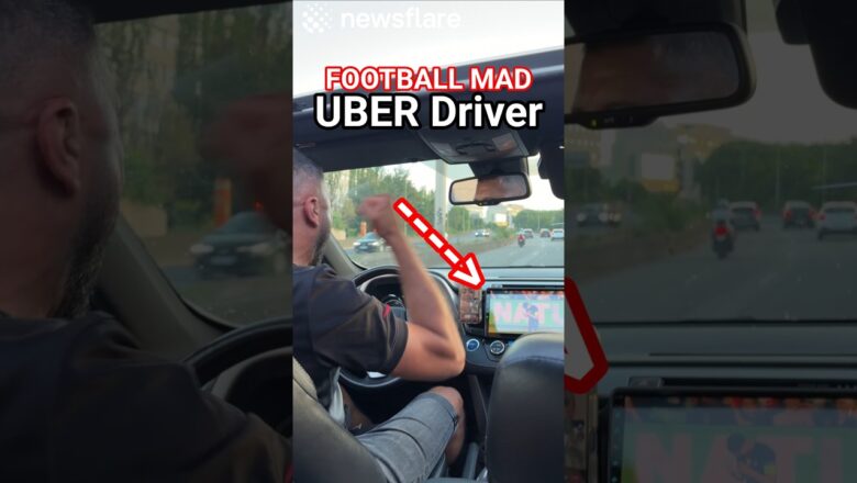 Uber Driver Erupts In Excitement Over World Cup