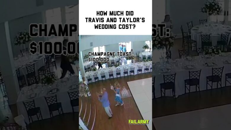 Who says money can’t buy love? 🤑 #taylorswift #traviskelce #weddings #justmarried #fail