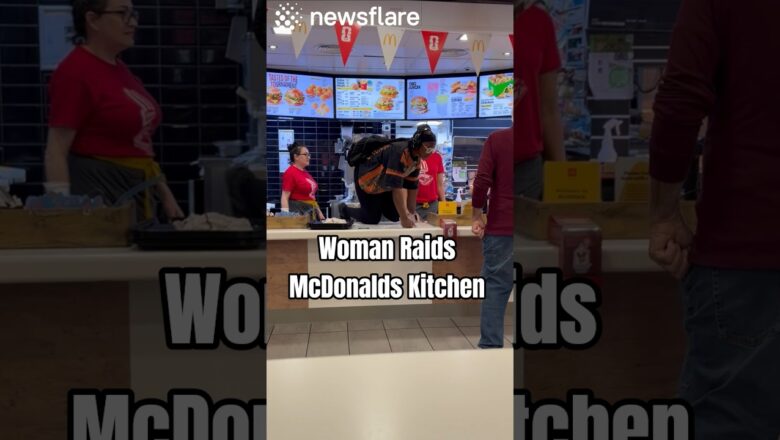Woman Broke Into McDonalds Kitchens