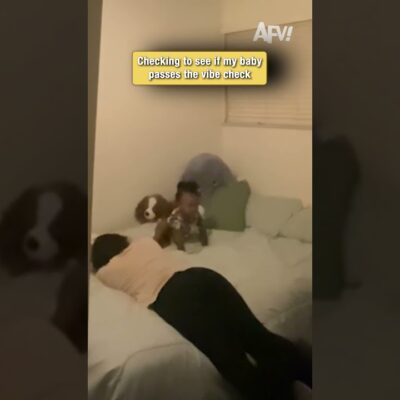 Checking to see if my baby passes the vibe check