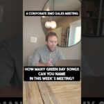 Corporate Emo Sales Meeting – Green Day Edition #greenday #nimrods