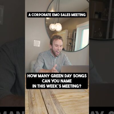 Corporate Emo Sales Meeting – Green Day Edition #greenday #nimrods
