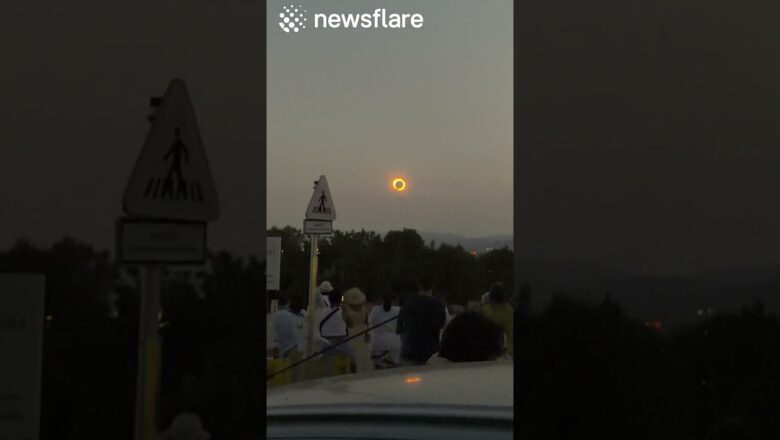Crowds Gather In Masses For Solar Eclipse
