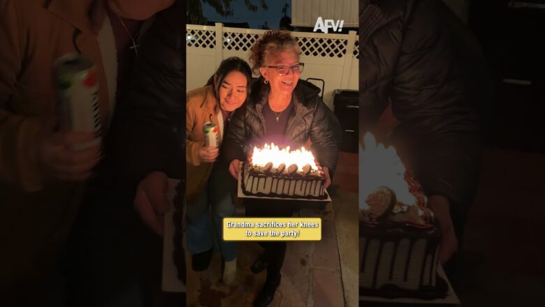 Did Grandma Just Save The Party? 🎂