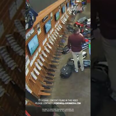 Everything we have is actually out on the floor #golf #fail #funny #cctv #workfails
