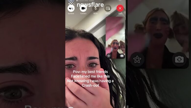 Friends Cheer Up Friend With Funny Makeup