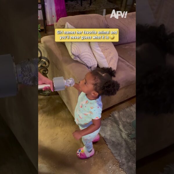 Girl names her favorite animal and you’ll never guess what it is 🤣