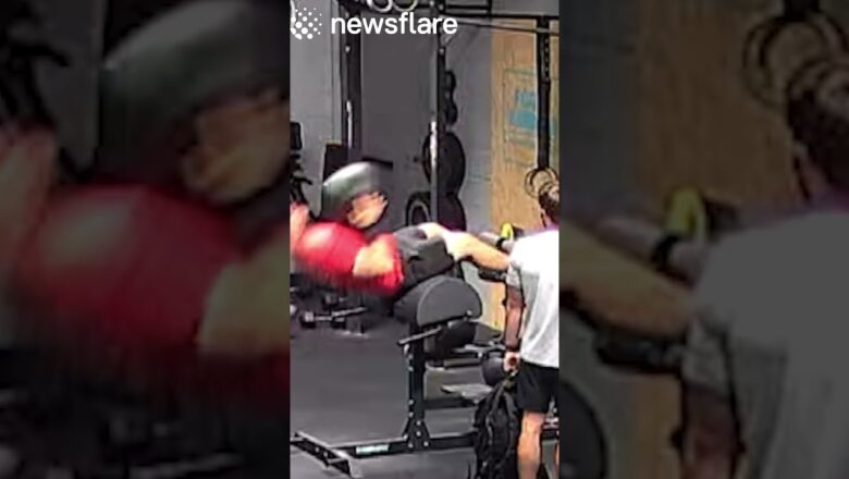 Gym Member Makes a Funny Mistake