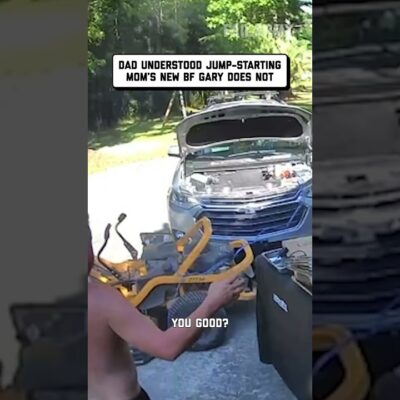 He needs to learn this lesson on his own #cctv #carfails #diyfail #humor #fail