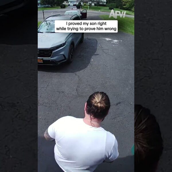 He Said His Balance Was Better Than Mine… #fails #funny #shorts