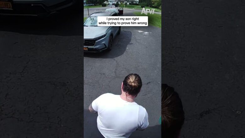 He Said His Balance Was Better Than Mine… #fails #funny #shorts