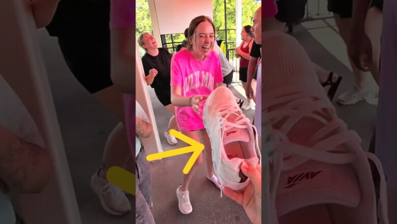 I Caught Her SHOE On A Rollercoaster!