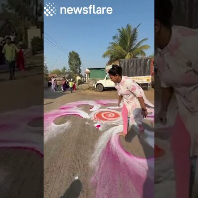 Incredibly Cool Street Painting