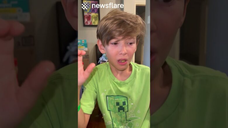 Kid Tries Wasabi & Freaks Out