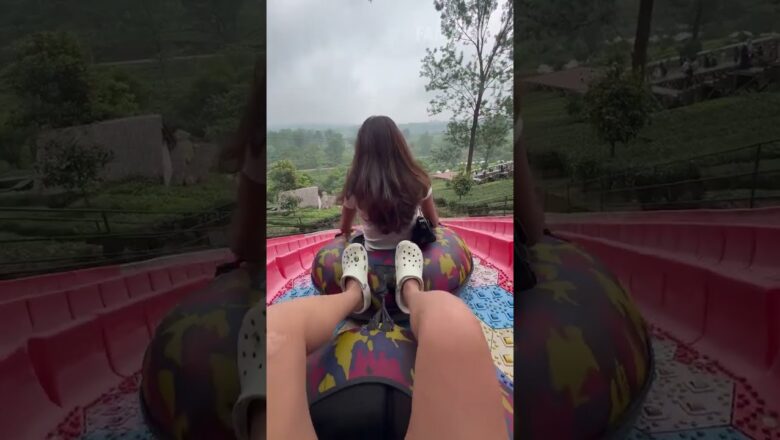 No loitering in the crash zone 😩 🤣 #slide #crash #collision #fail #failarmy