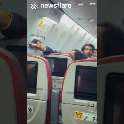 Plane Erupts Into Panic After Scary Noises