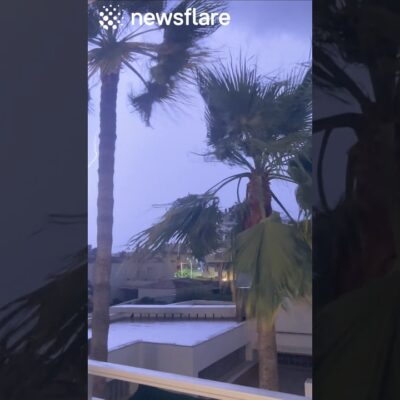 POV: The Weather is Too Insane