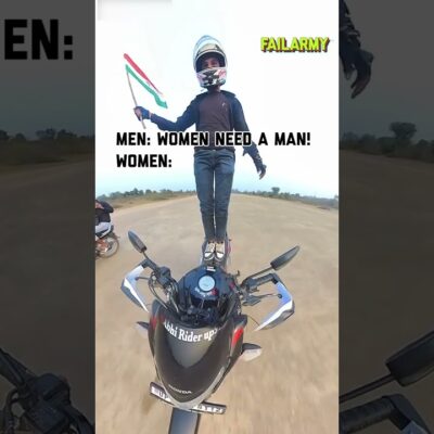 Strong independent motorcycle who don’t need no man #motorcyclefail #feminism #single #dating #fail
