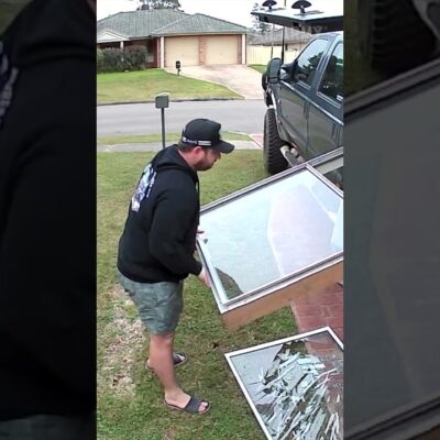 This is why you pay extra for delivery #expensivefails #brokenwindow #fail #diyfail #diy