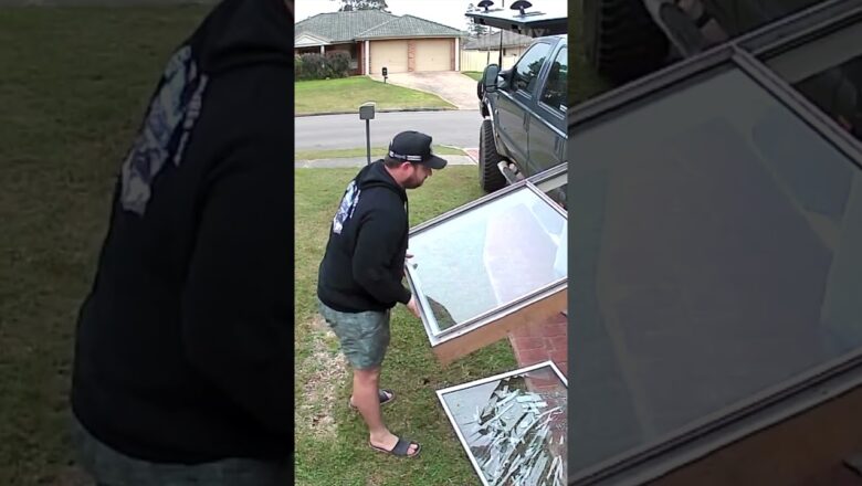 This is why you pay extra for delivery #expensivefails #brokenwindow #fail #diyfail #diy