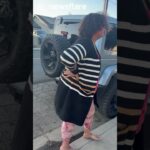 Woman Attempts To Steal Neighbours Tire