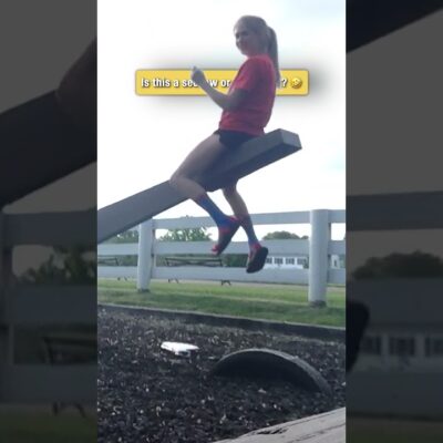 Is this a seesaw or a catapult? 🤣