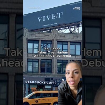 Kai Cenat Debuts MASSIVE VIVET Billboard Ahead of NYFW