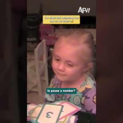 Kid’s Adorable Pause Symbol Fail #funny #kids #pause