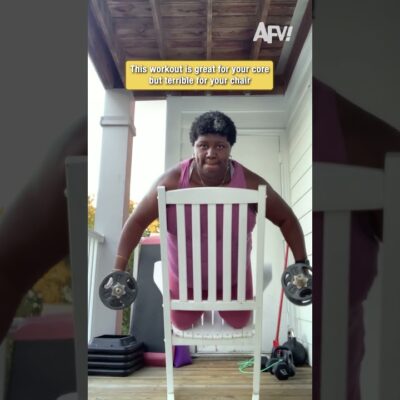 This workout is great for your core but terrible for your chair