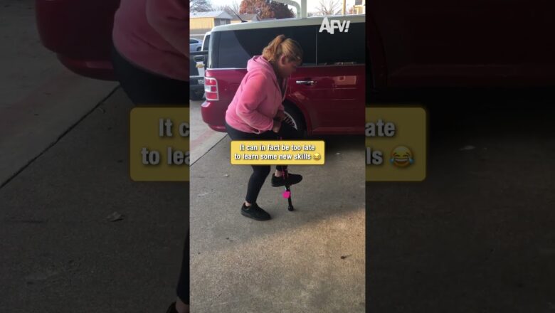 Why you should NOT use a pogo stick #fail #ouch #funny