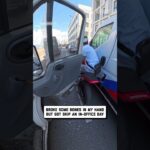 Bad time to get out of the car #cctv #helmetcam #motorcycleaccident #motorcycle #shorts