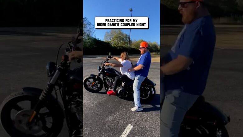 don’t embarrass me in front of my biker friends! 😩 🤣