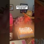 grandpa was blasé about cake fires