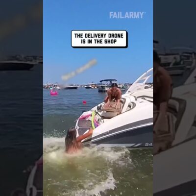POV You Drive a Pizza Boat
